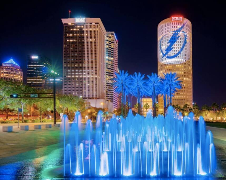 1Br Oasis In Downtown Tampa W Balcony & City Views 외부 사진