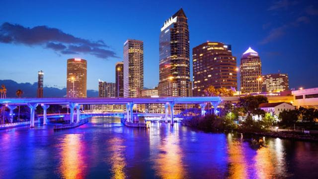 1Br Oasis In Downtown Tampa W Balcony & City Views 외부 사진