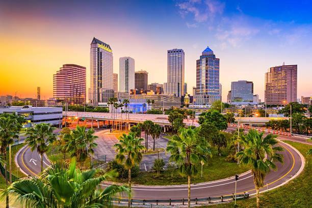 1Br Oasis In Downtown Tampa W Balcony & City Views 외부 사진
